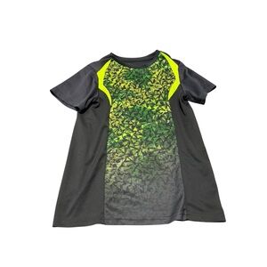 Champion Kids Swim Rashguard - Yellow and Gray
